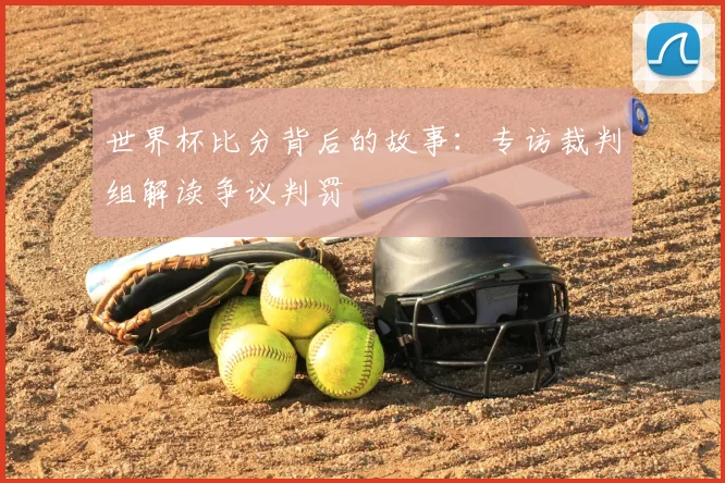 世界杯比分背后的故事:专访裁判组解读争议判罚