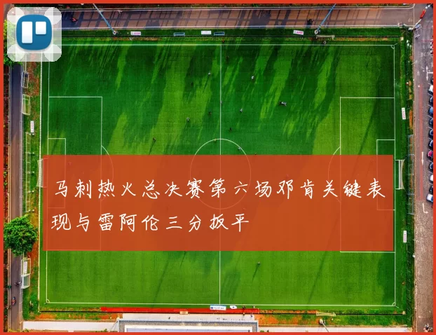 马刺热火总决赛第六场邓肯关键表现与雷阿伦三分扳平