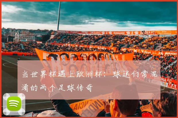 当世界杯遇上欧洲杯：球迷们常混淆的两个足球传奇