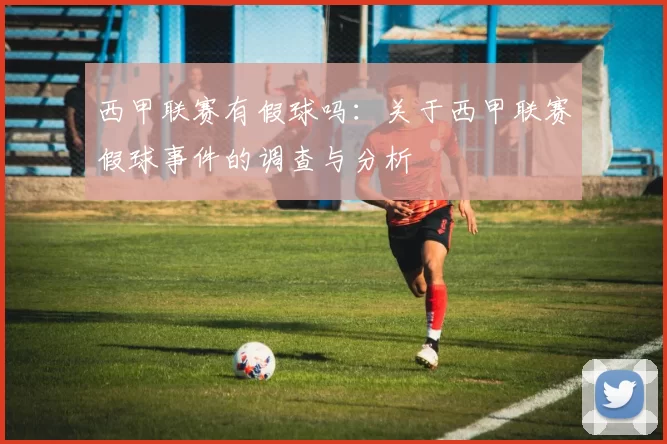 西甲联赛有假球吗:关于西甲联赛假球事件的调查与分析